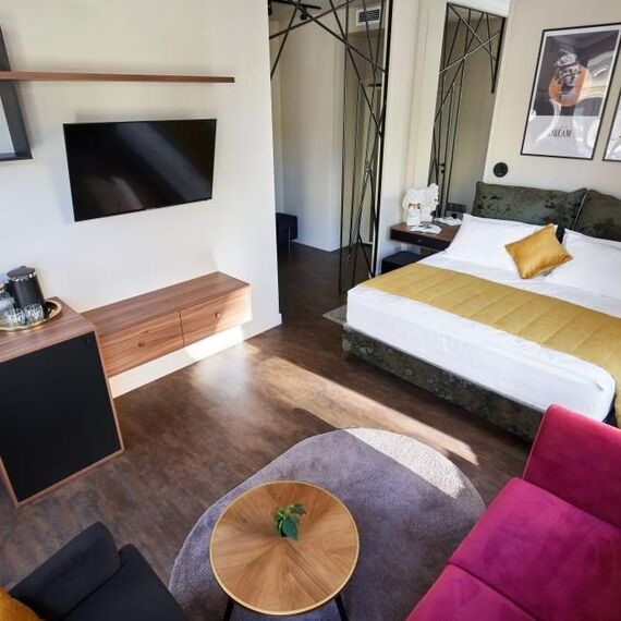 Люкс с видом на город. Фото 4