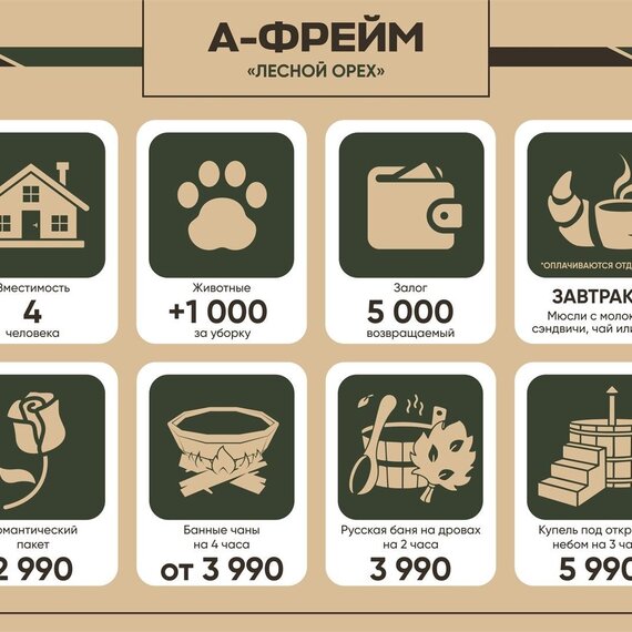 А-Фрейм «Лесной орех». Фото 48