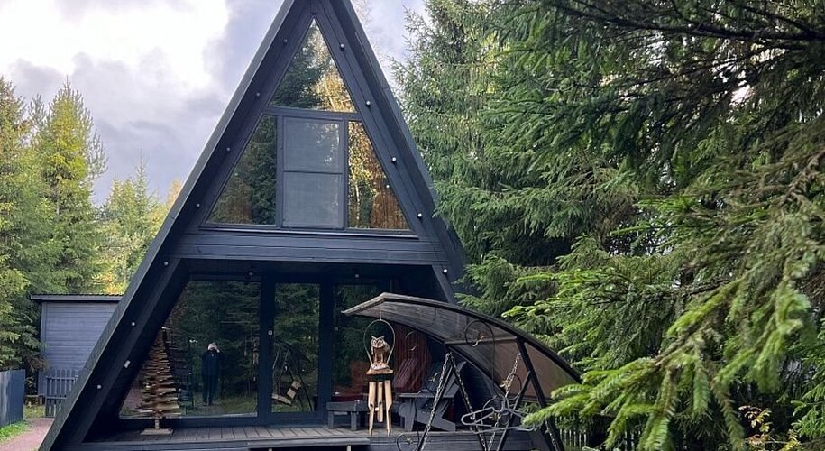 Атмосферные коттеджи A-frame ЁLKI в Новожилово - Фото 2
