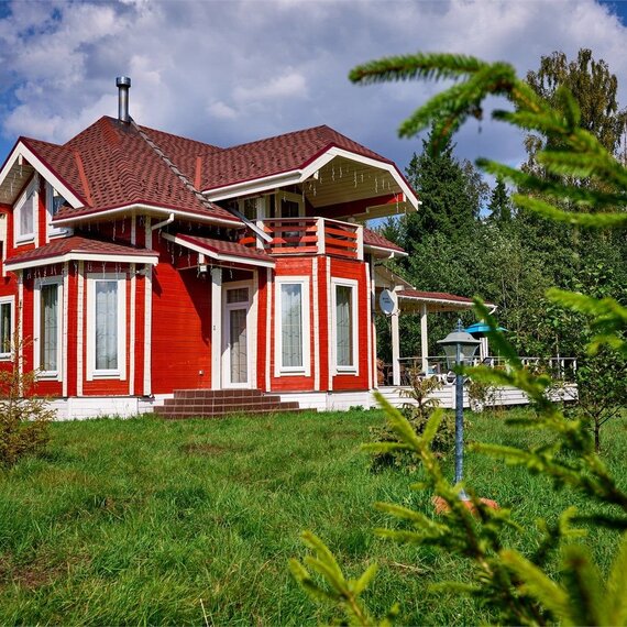ШАЛЕ ДЕ ЛЮКС ИЗ БРУСА. Фото 1
