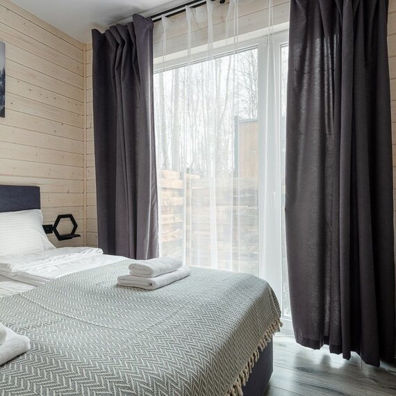 Уютный коттедж с чаном в хвойном лесу №1. Фото 18