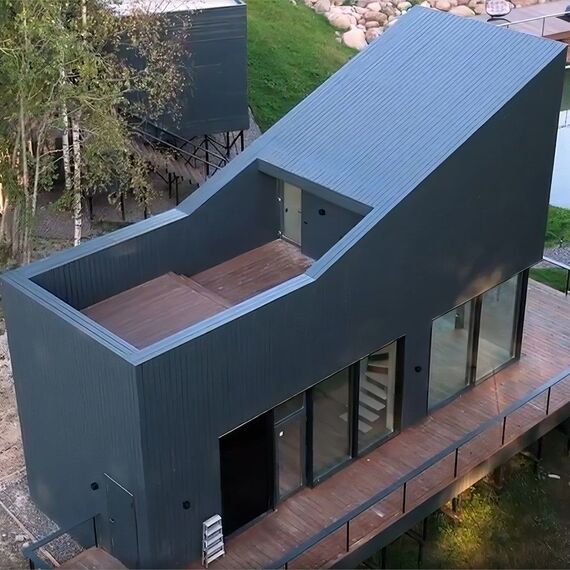 Семейный дом с 2-мя спальнями, сауной и террасой на 2 этаже без купели. Фото 27