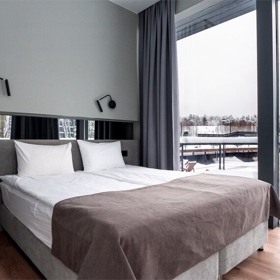 Семейный дом с 2-мя спальнями, сауной, купелью и террасой на 2 этаже. Фото 18