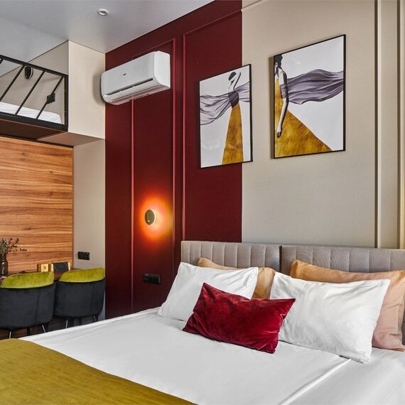 Трехместный стандартный номер с кухней, от 18 кв.м. Фото 2