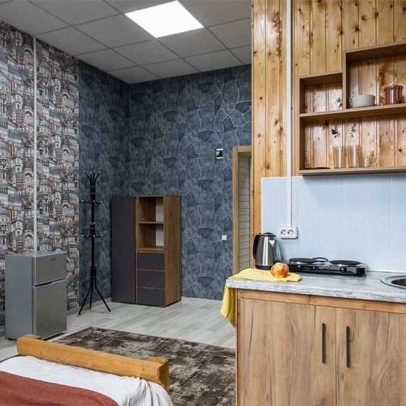 Двухместные Апартаменты с кухней. Фото 10