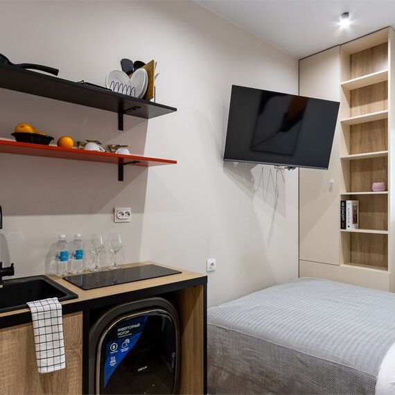 Улучшенные Апартаменты с кухней. Фото 7