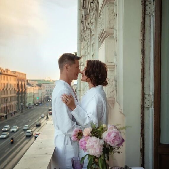 Люкс с балконом и видом на Казанский собор. Фото 5