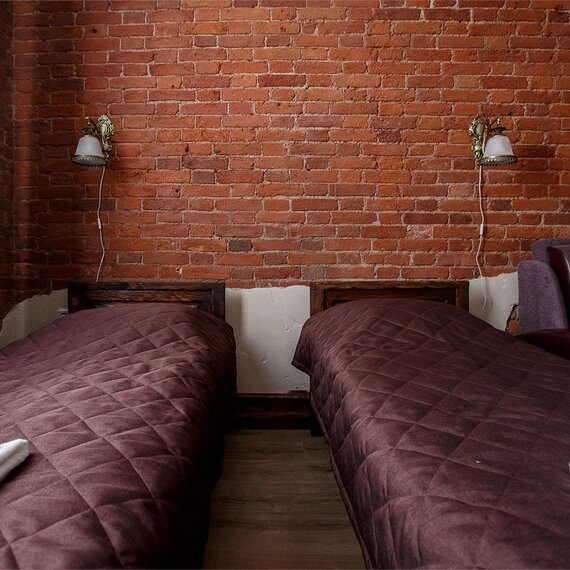 Стандартный номер с 2 кроватями. Фото 6