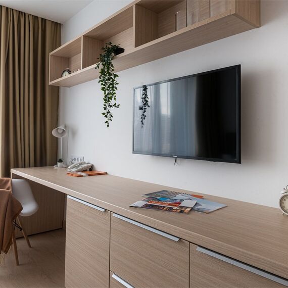 Стандарт с одной большой кроватью (Ботаника). Фото 5