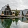 Отель The Les домик A-frame у воды - Превью 2