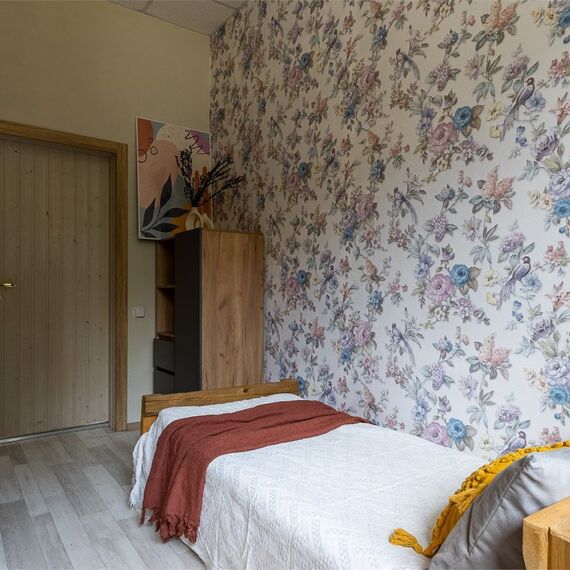 Одноместный номер Стандарт с общей ванной комнатой. Фото 5