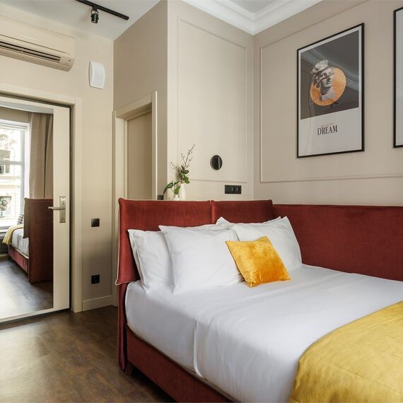 Бюджетный двухместный номер с 1 кроватью. Фото 2