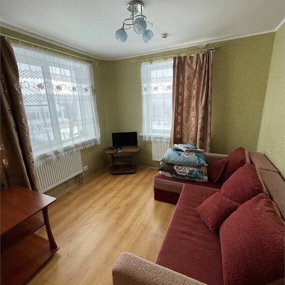 Эконом двухместный номер  2х Спальный диван. Фото 5