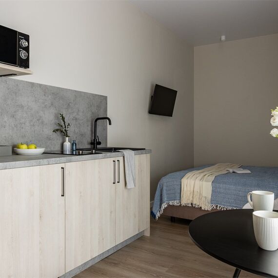 Апартаменты с кухней. Фото 6