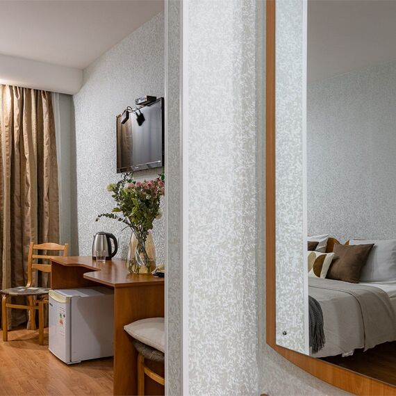 Стандартный номер с 1 кроватью. Фото 17