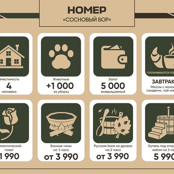 Номер «Сосновый бор». Фото 3