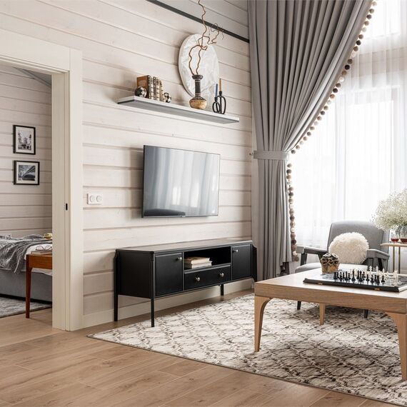 VIP Коттедж Пушистый снег (2 спальни с принадлежностями для сна Togas). Фото 1