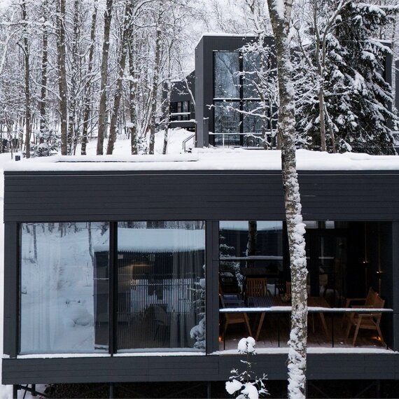 Дом для семьи или компании с 2-мя спальнями сауной и купелью. Фото 23