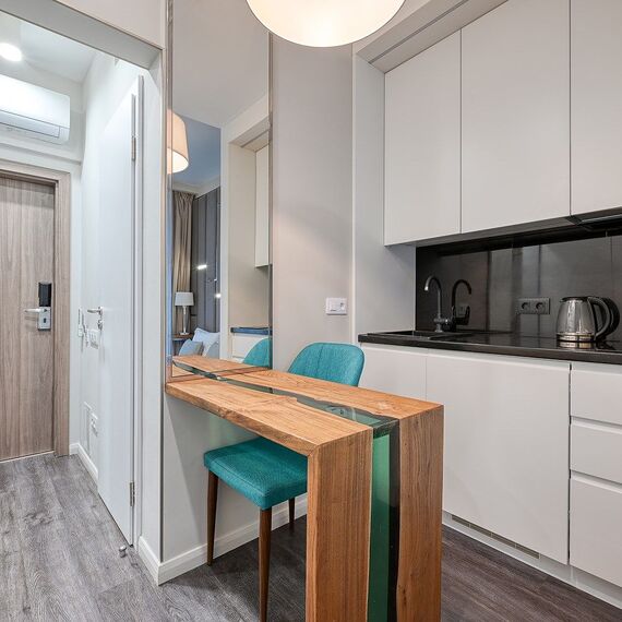 Студия с боковым видом на море 215. Фото 20