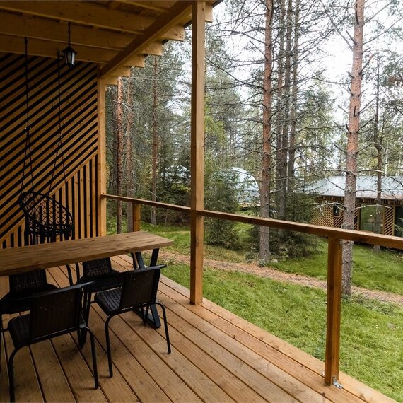 Номер с джакузи «Могучая ель». Фото 26