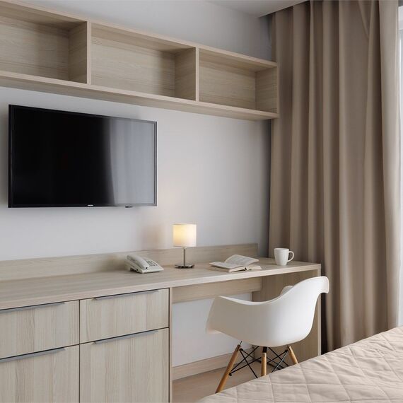 Стандарт (двухместный, однокомнатный номер). Фото 4