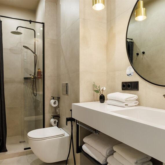 Бюджетный двухместный номер с 1 кроватью. Фото 12