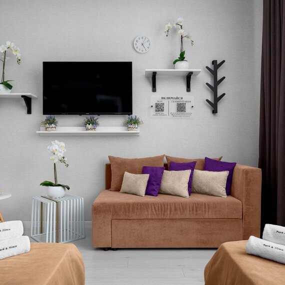 Двухкомнатные апартаменты Park & House № 4 (*кухня и ванна) до 10 гостей. Фото 7