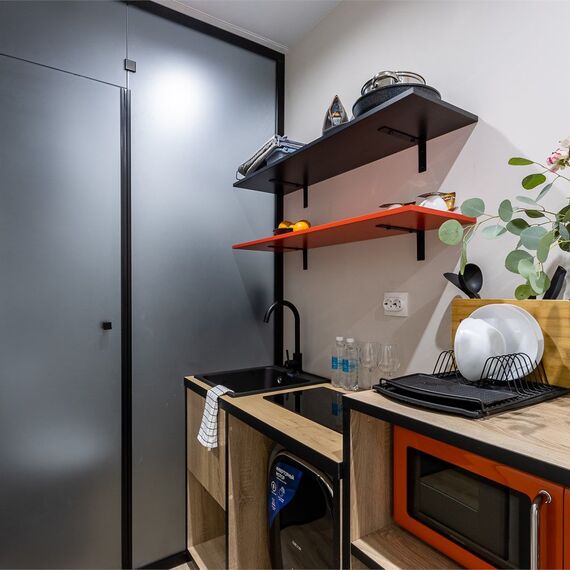 Стандартные Апартаменты с кухней. Фото 12