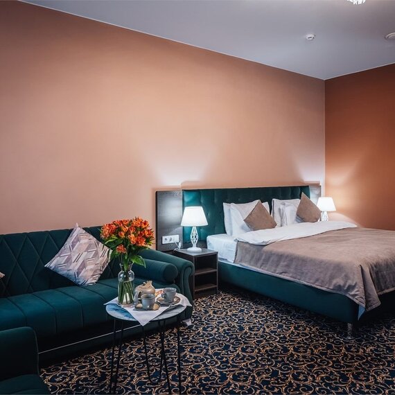 Семейный номер с 2 спальнями. Фото 1