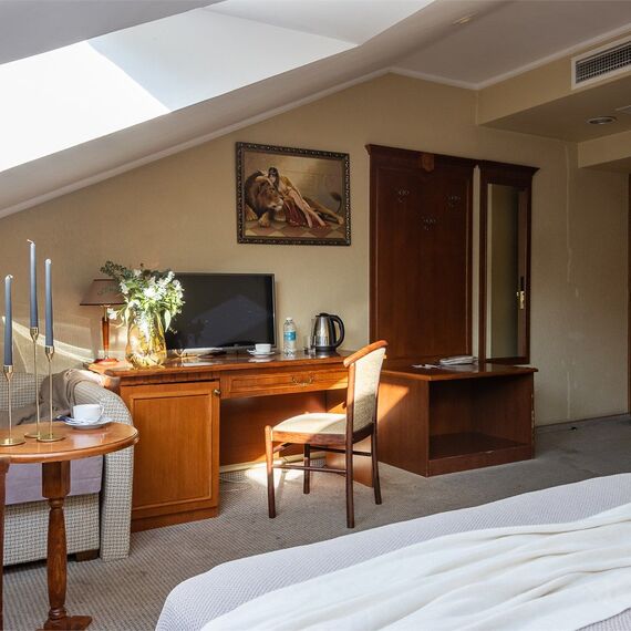 Стандартный номер с 2 кроватями. Фото 6