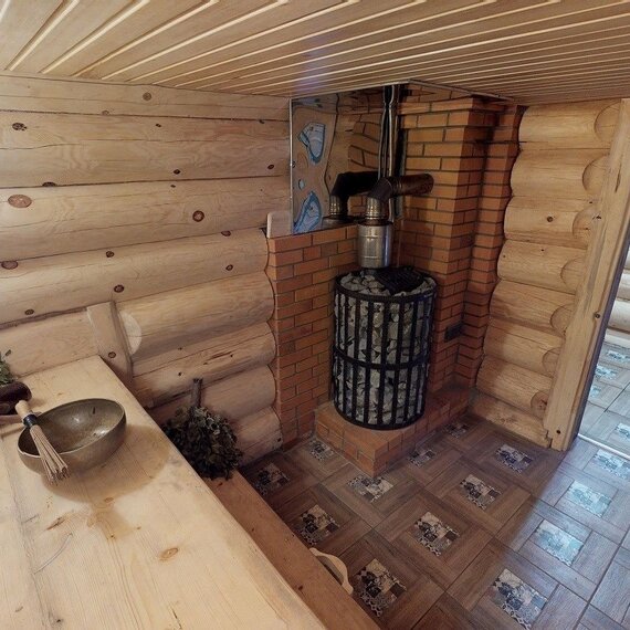Банная изба с чаном. Фото 6